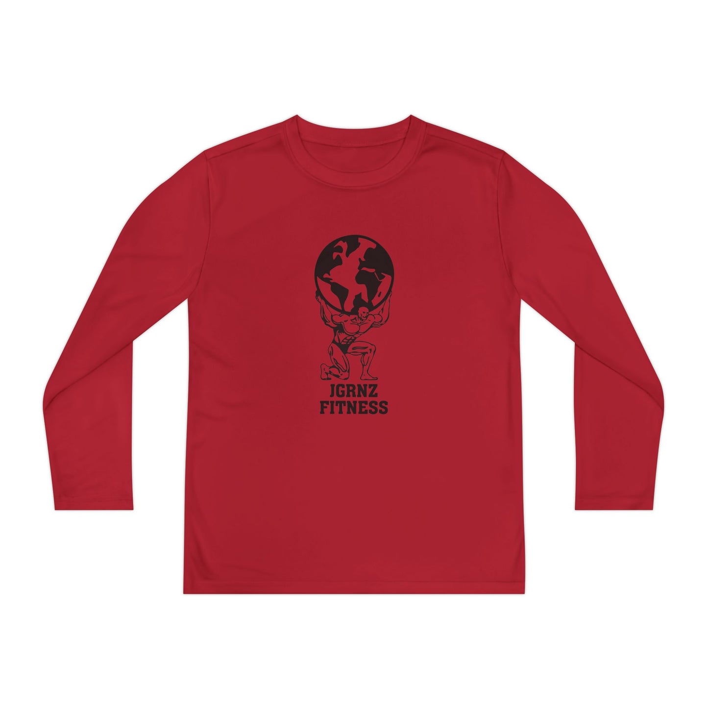 Youth Performance Long Sleeves - FB - JGRNZ Fitness