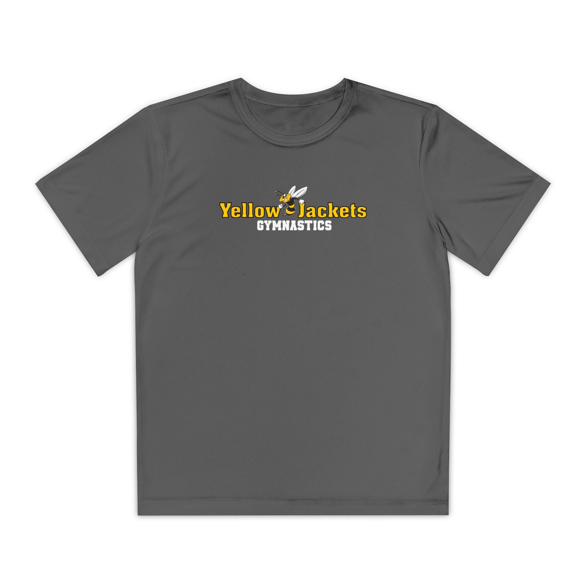 Youth Moisture-Wicking Performance Tee -Yellow Jackets Gymnastics