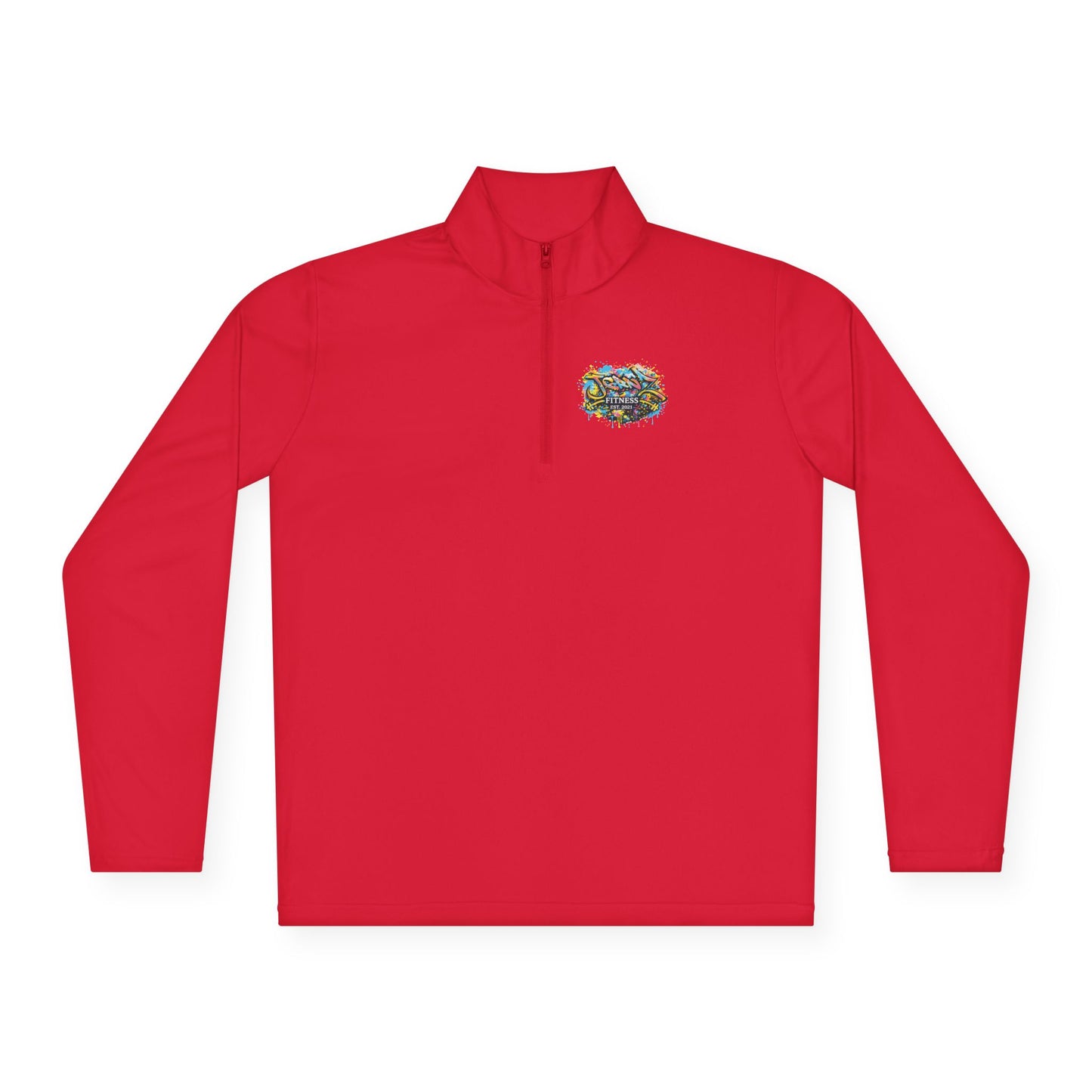 Men’s Performance Quarter-Zip Pullover - EST 2021 - JGRNZ Fitness