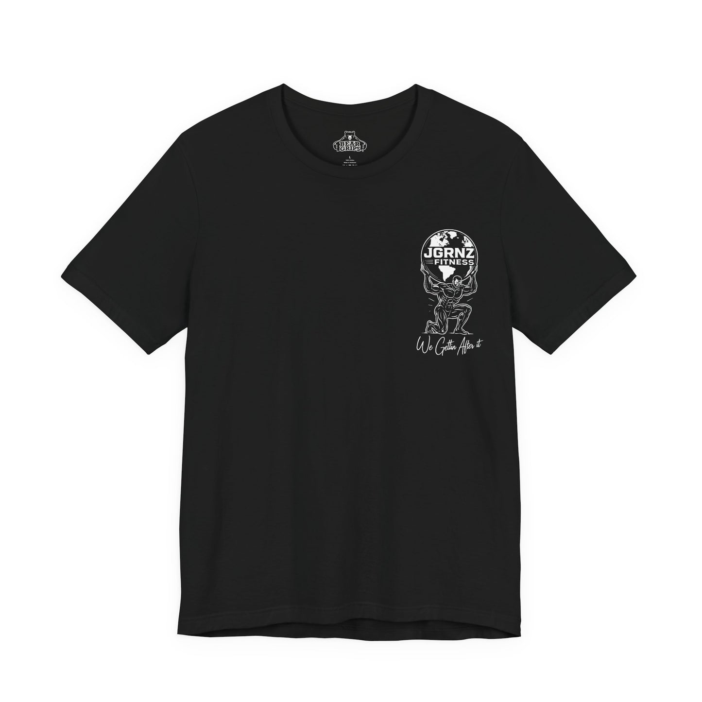 Airlume Cotton Athletic Tee - FB -  JGRNZ FITNESS