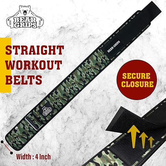 3 Layer Weight Lifting Belt - Auto Locking Gym Belt for Men and Women