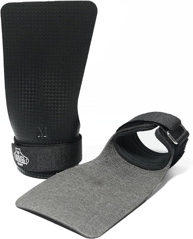 Bear Grips Titanium Workout Grips - CrossFit Pull-Up Grips With Wrist Support, Thinner & Stronger Than Carbon Fiber