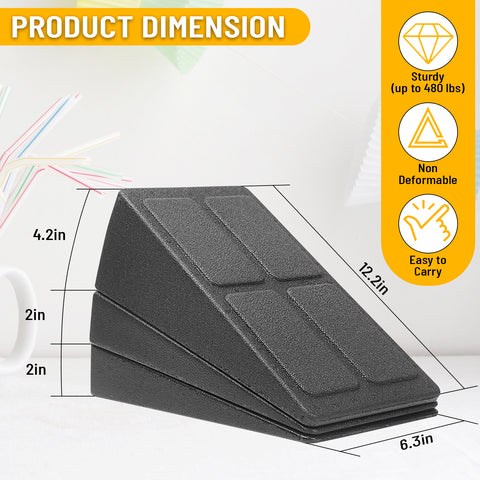 Squat Wedge - Two Styles - Calf Stretching - Mobility - Squats - Leg Strengthener