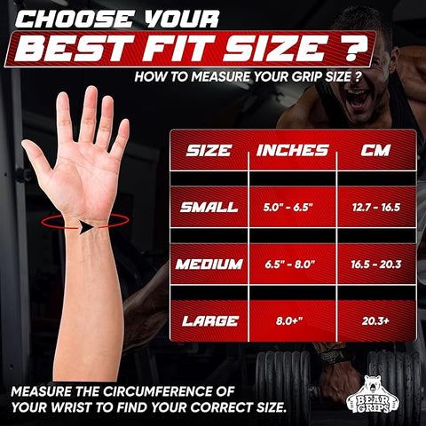Workout Grips With Wrist Straps