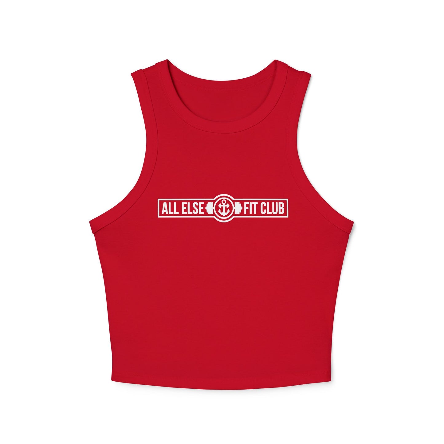Ladies Ribbed Tank - All Else Fit Club