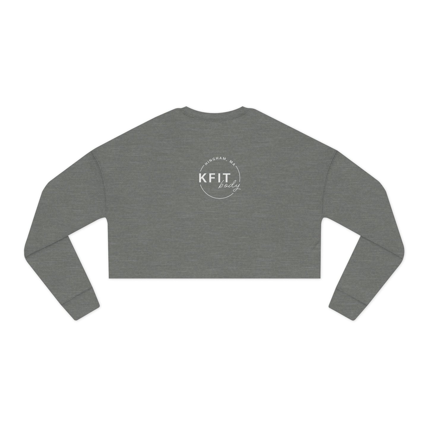 Bella+Canvas – Women’s 52/48 Cropped Sweatshirt - Be Kind - K Fit Body