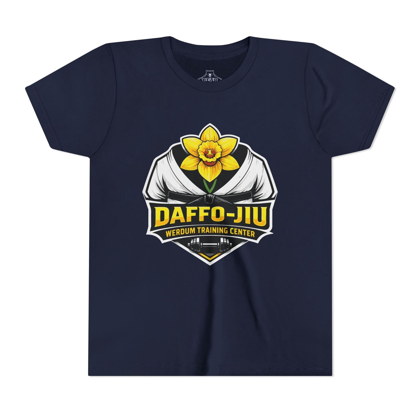 Youth Airlume Cotton Athletic  Tee - DAFFO-JIU - Werdum Training