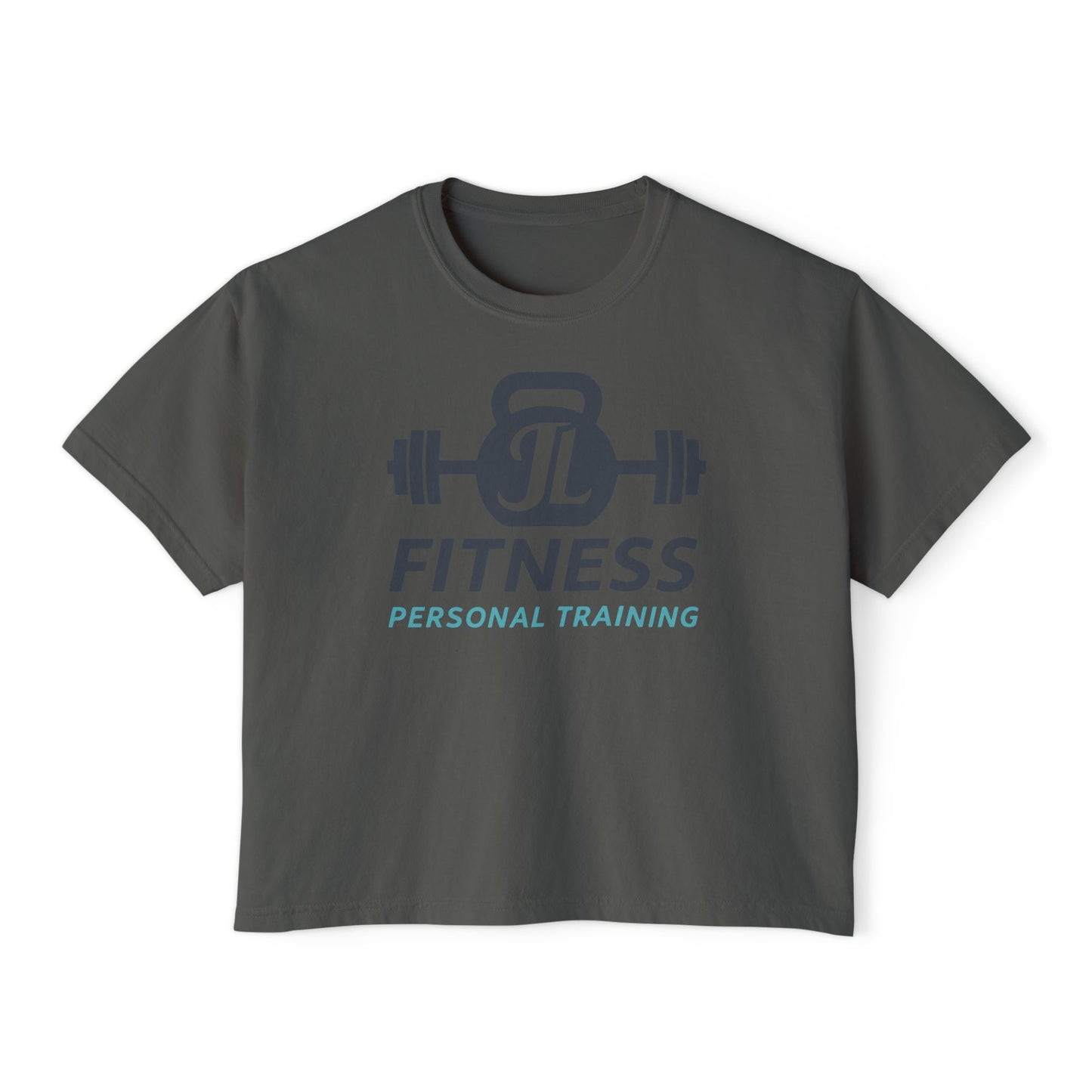 Women’s Oversized Boxy Tee - JL Kettlebell-JL Fitness