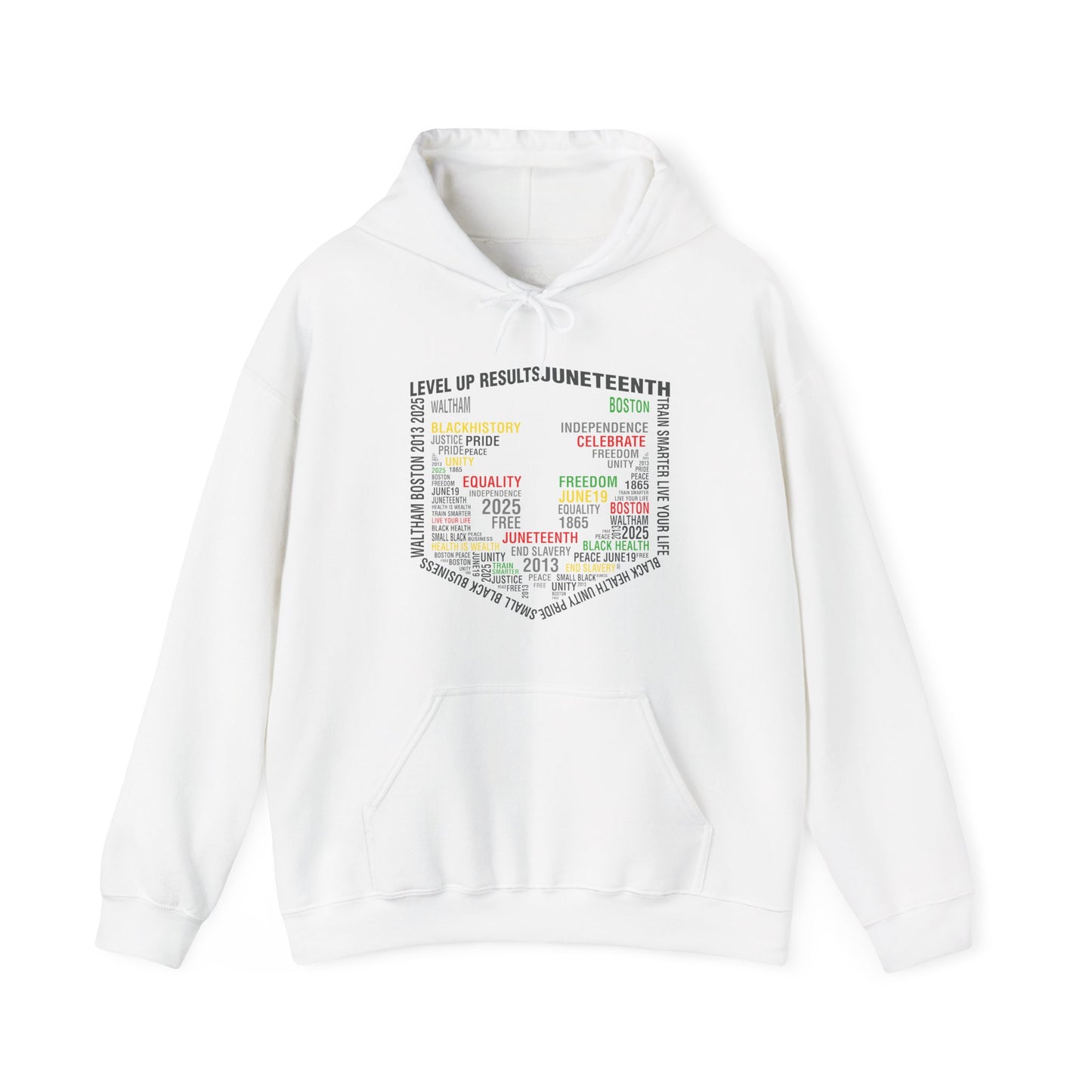 Comfort Soft Hoodie - Juneteeth - Level Up Fitness