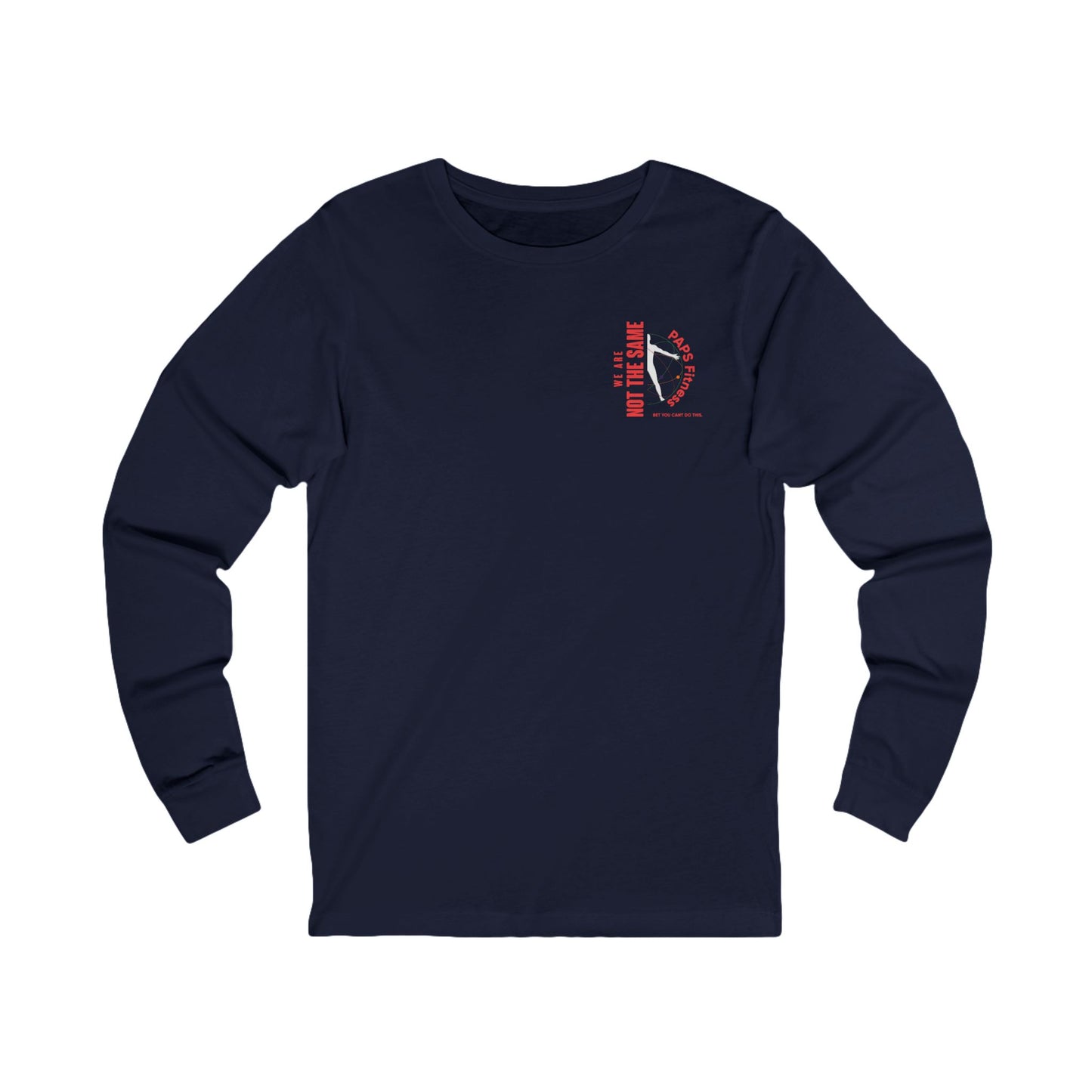 Long Sleeve Cotton Shirt - We Are Not The Same -  PAPS FITNESS