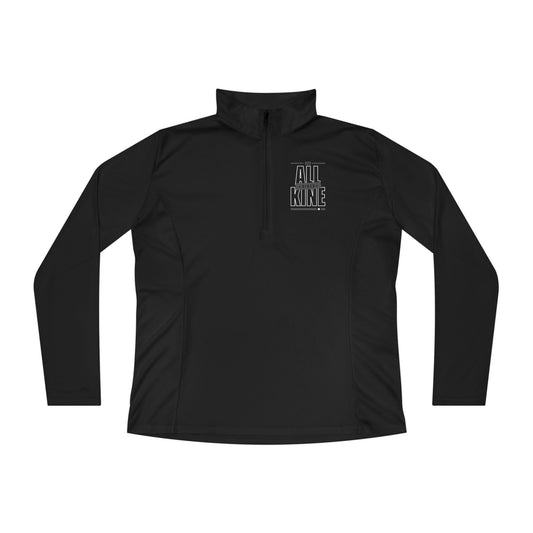 Ladies’ Quarter-Zip Pullover - Vibes - All Kine