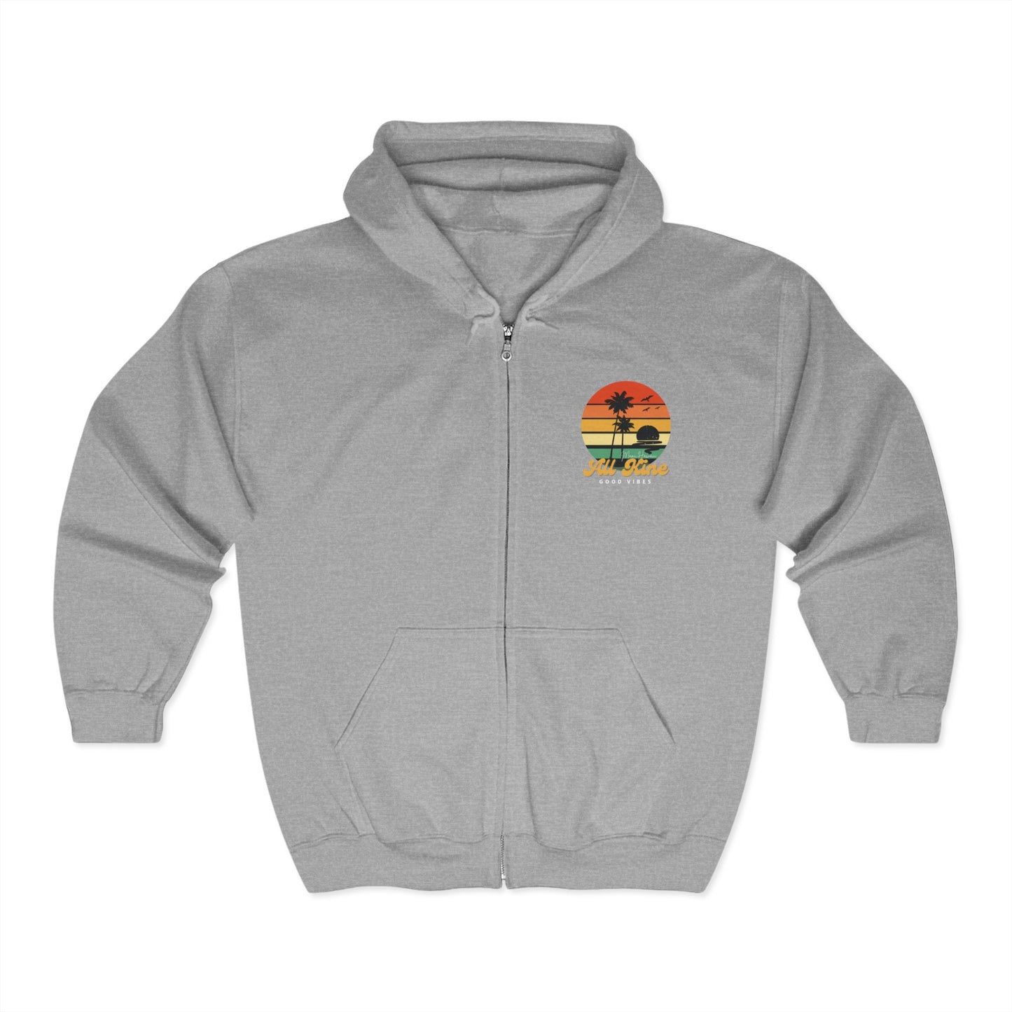 Classic Zip-Up Hoodie - All Kine