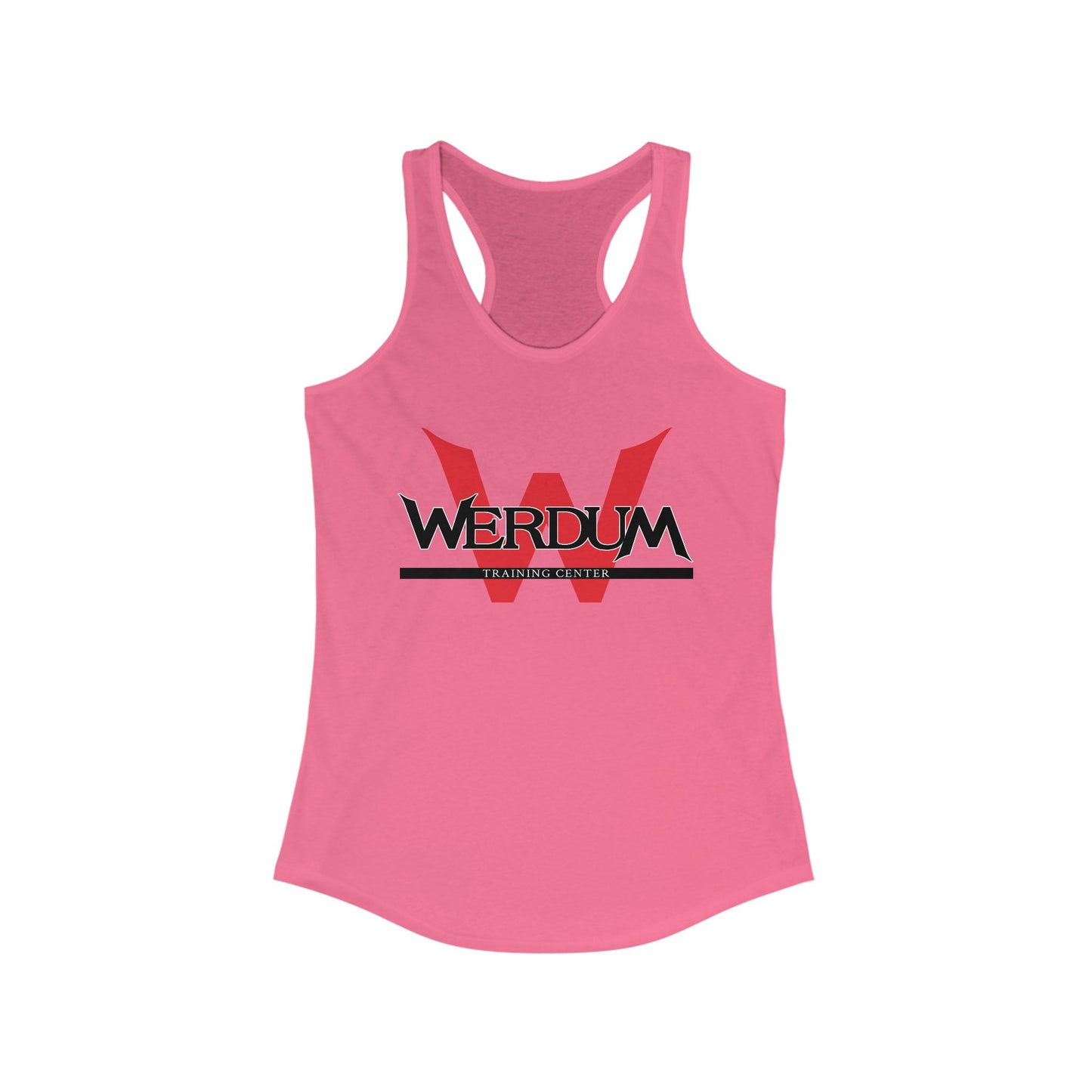 Ladies Racerback Tank - Werdum Training Center Nantucket
