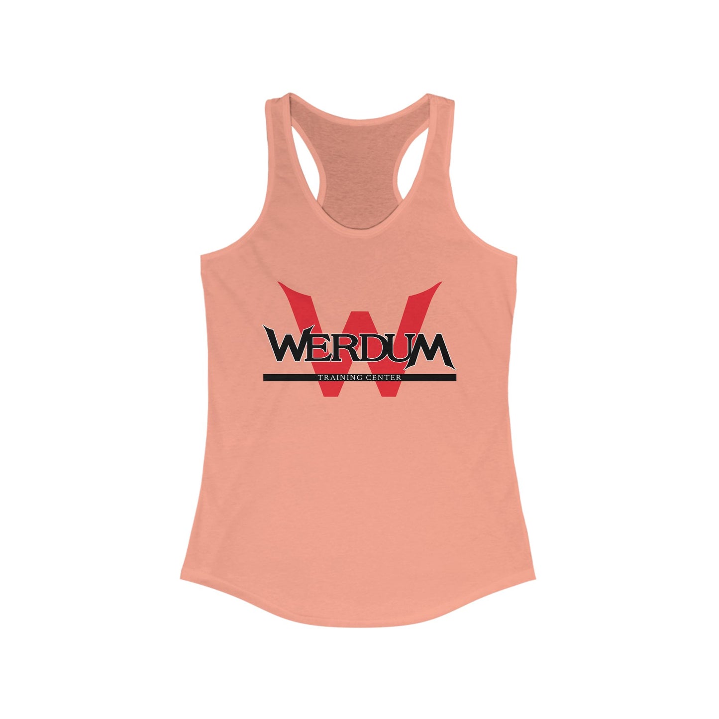 Ladies Racerback Tank - Werdum Training Center Nantucket