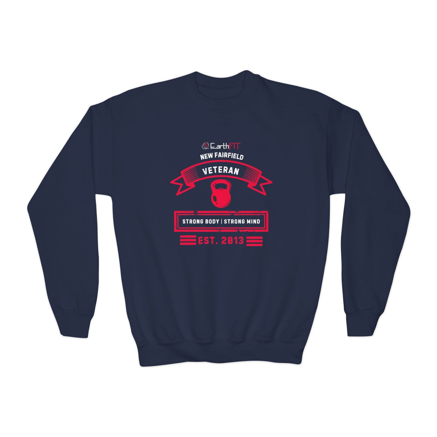 Youth Perfect Soft Crewneck Sweatshirt - EF - Earthfit