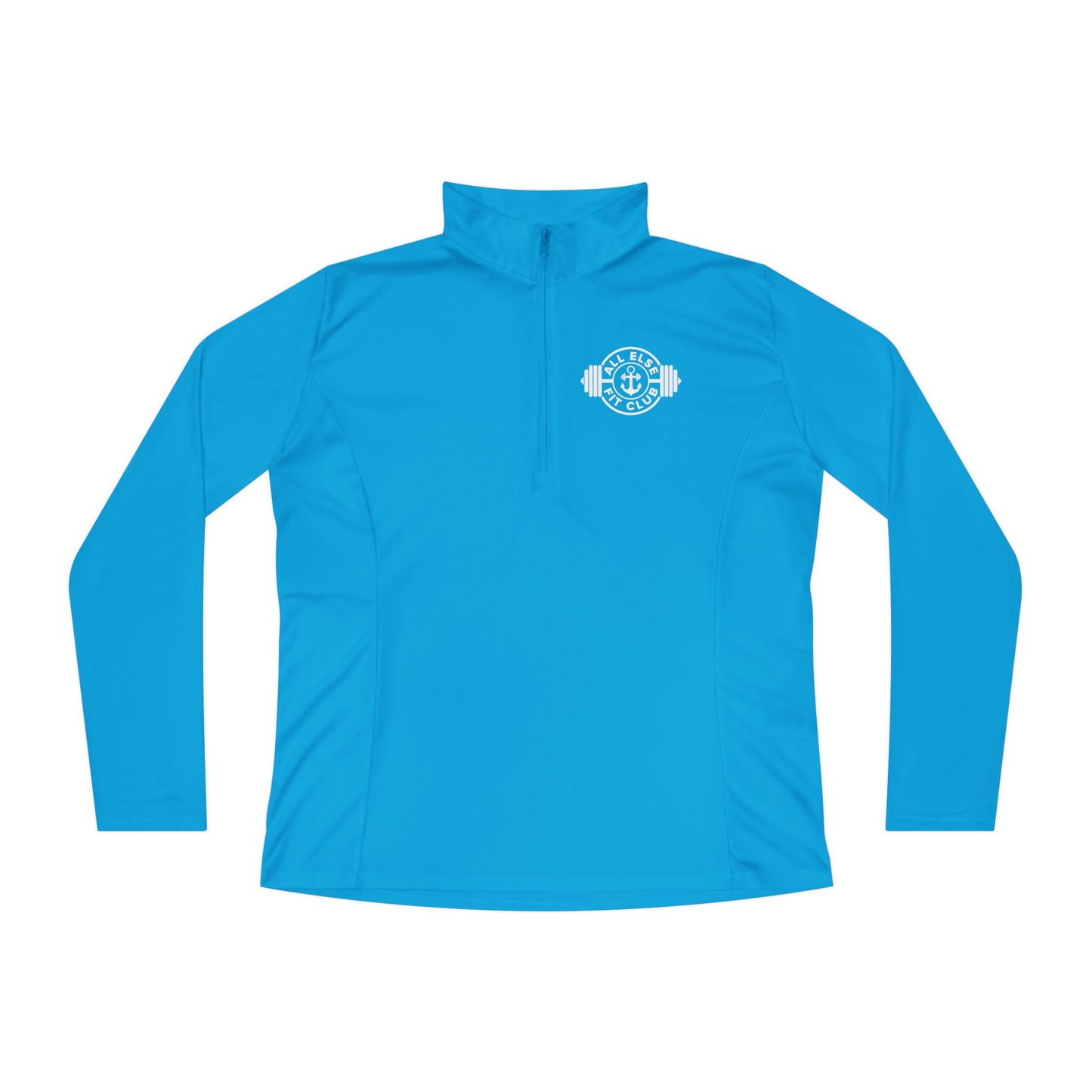 Ladies’ Quarter-Zip Pullover - Trainer - All Else Fit Club