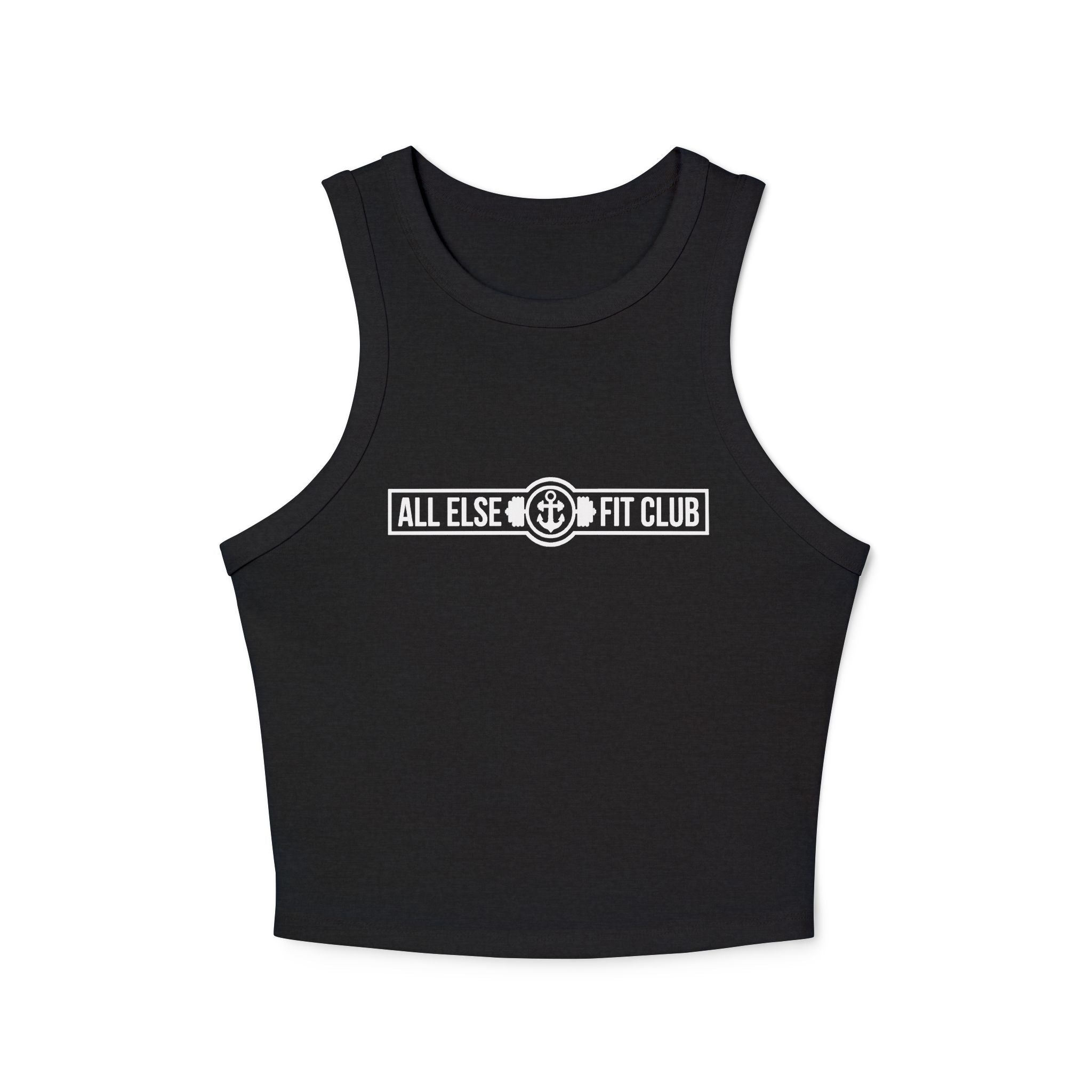 Ladies Ribbed Tank - All Else Fit Club