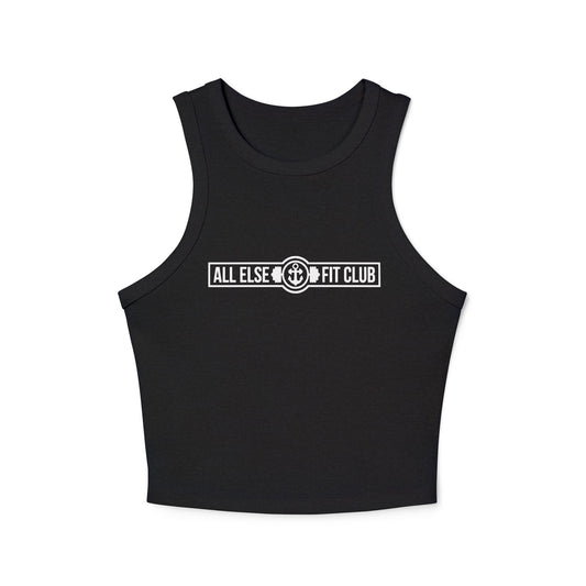 Ladies Ribbed Tank - All Else Fit Club