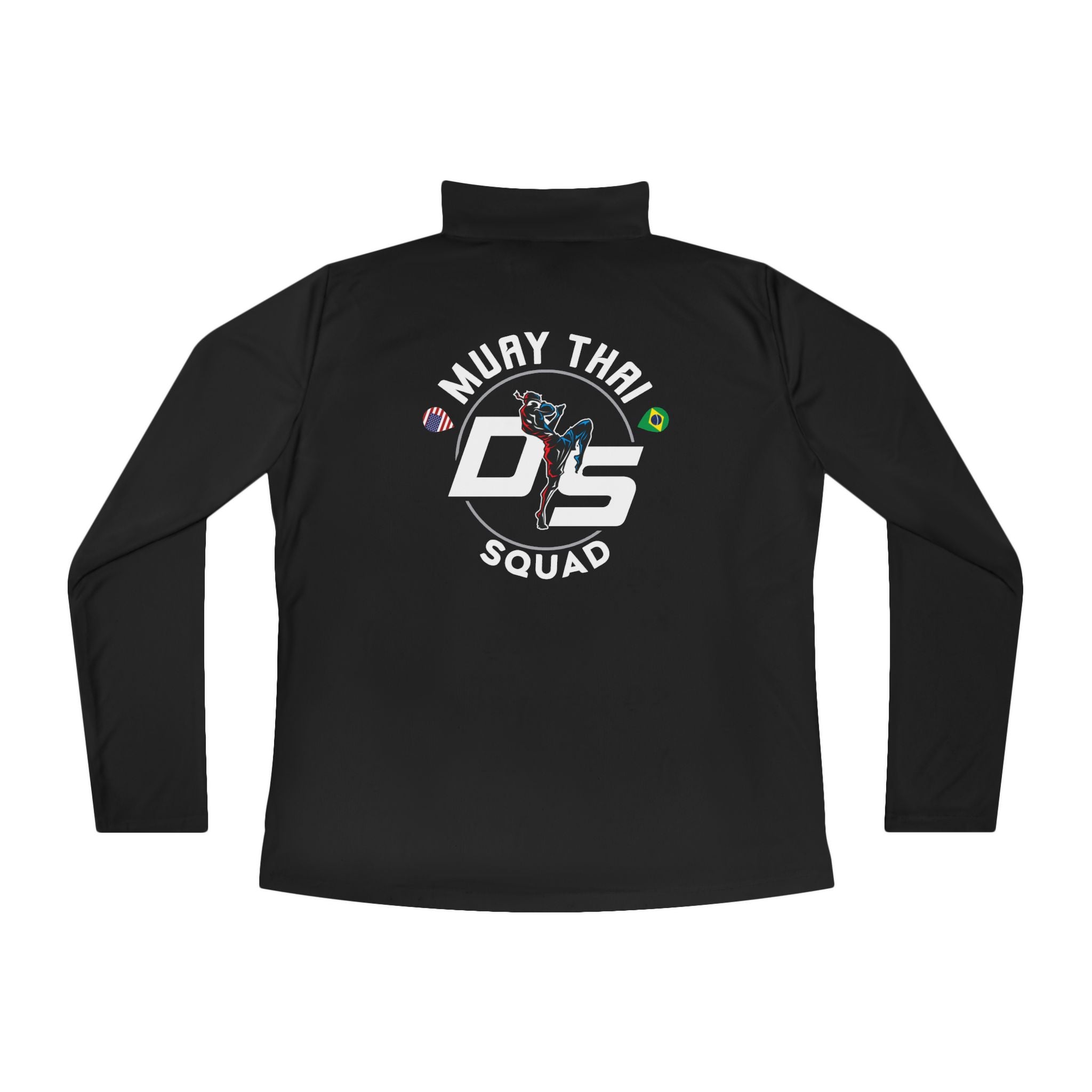 Ladies’ Quarter-Zip Pullover - DS Muay Thai Squad