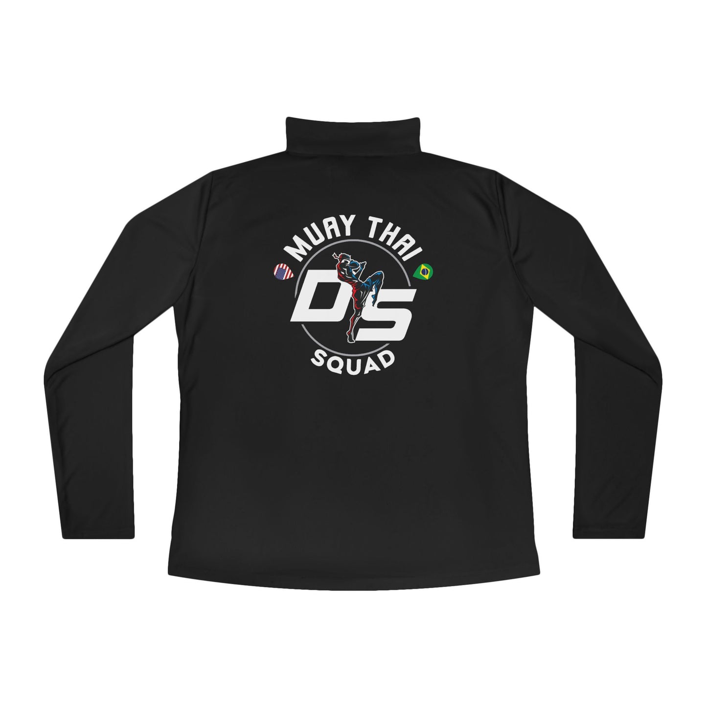 Ladies’ Quarter-Zip Pullover - DS Muay Thai Squad