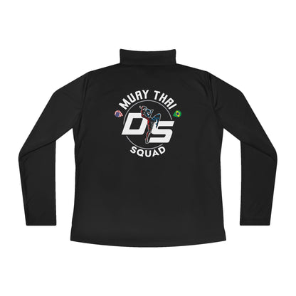 Ladies’ Quarter-Zip Pullover - DS Muay Thai Squad