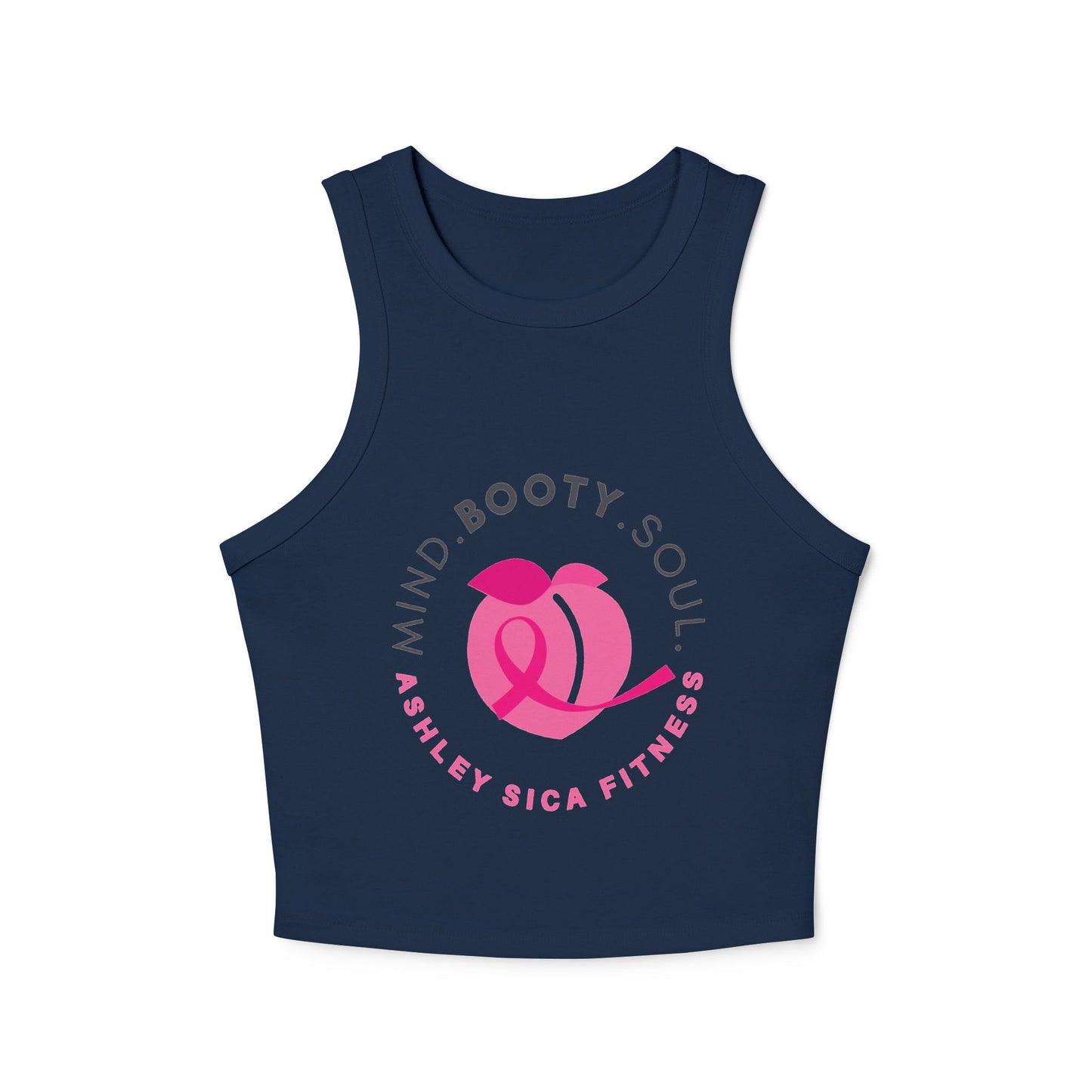 Ladies Ribbed Tank - ASF - Ashley Sica Fitness