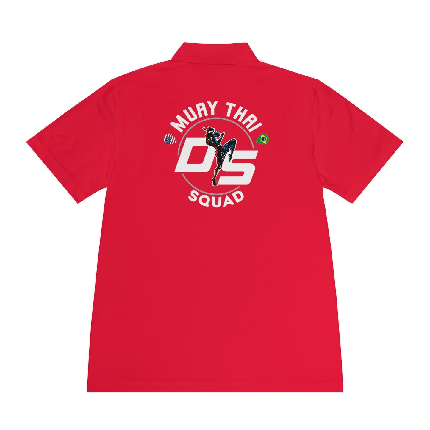 Performance Polo Shirt - Moisture Wicking - DS Muay Thai Squad 