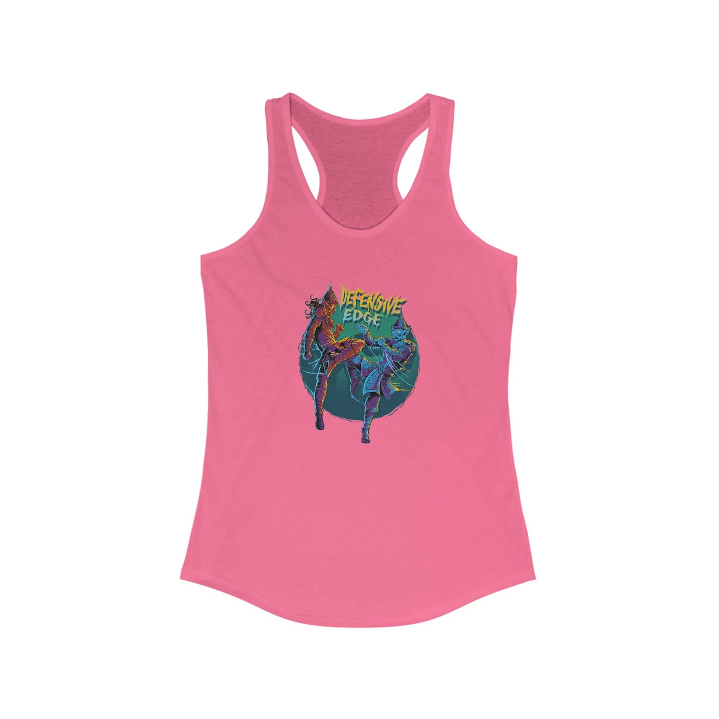 Ladies Racerback Tank - DEM- Defensive Edge Martial Arts