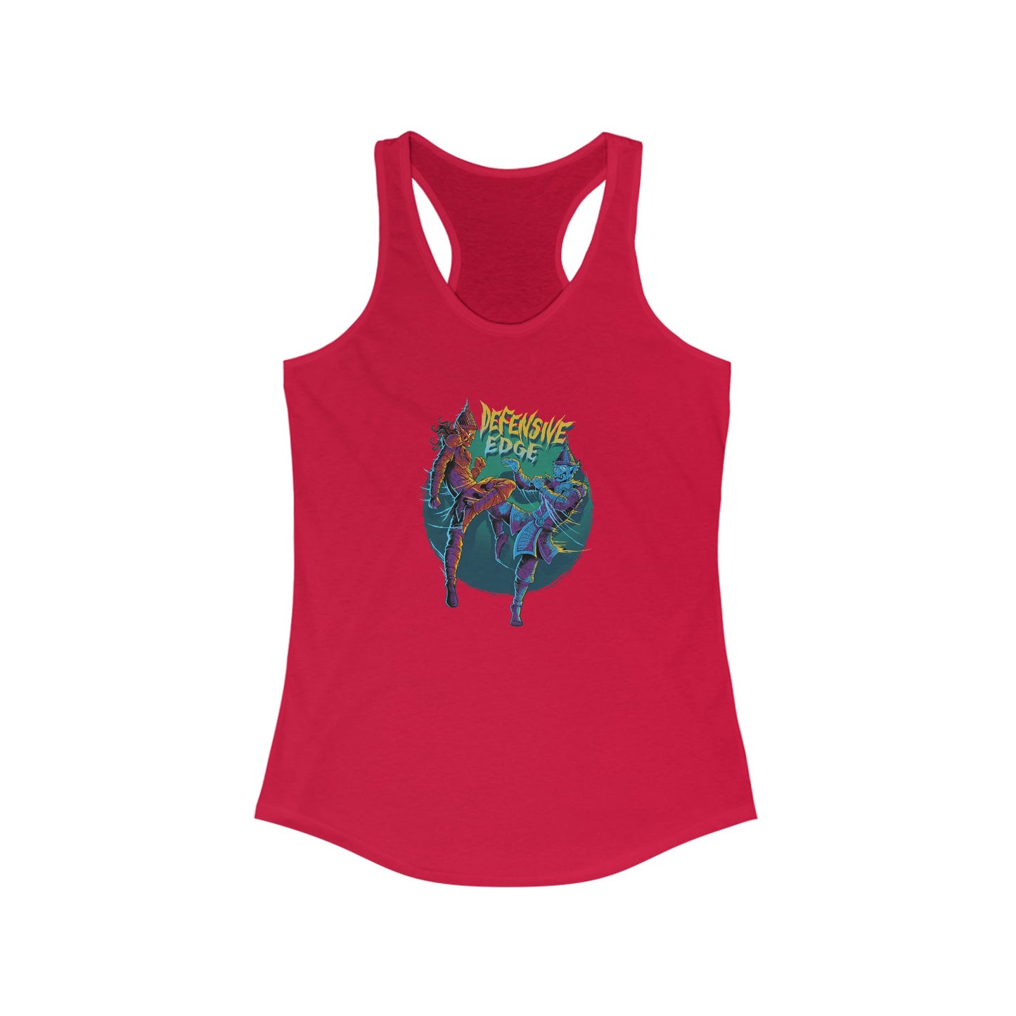 Ladies Racerback Tank - DEM- Defensive Edge Martial Arts