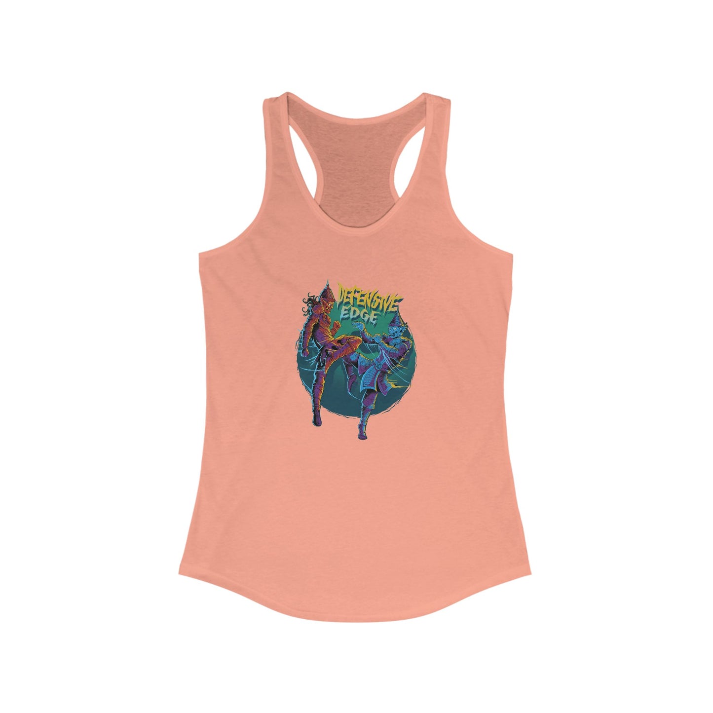 Ladies Racerback Tank - DEM- Defensive Edge Martial Arts