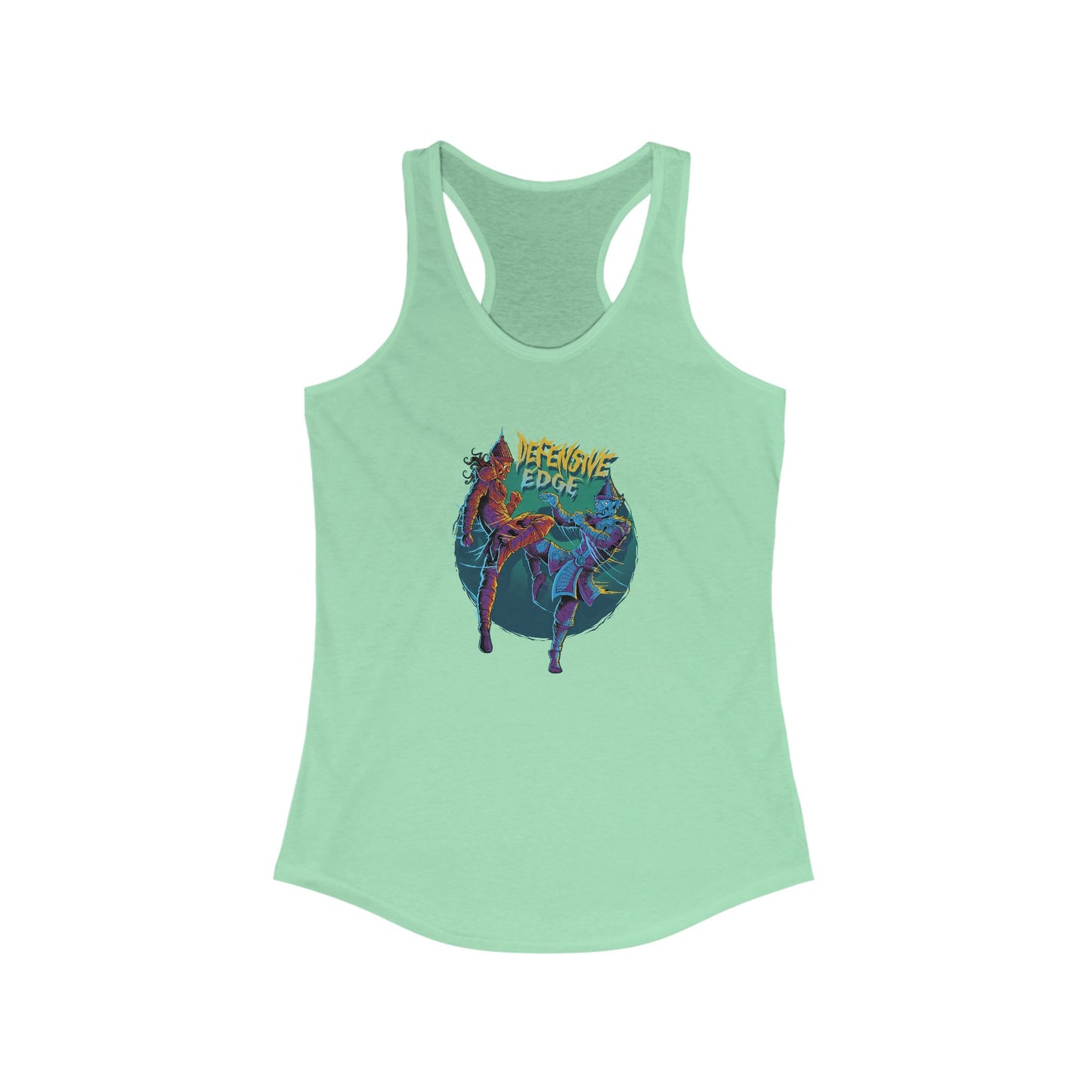 Ladies Racerback Tank - DEM- Defensive Edge Martial Arts