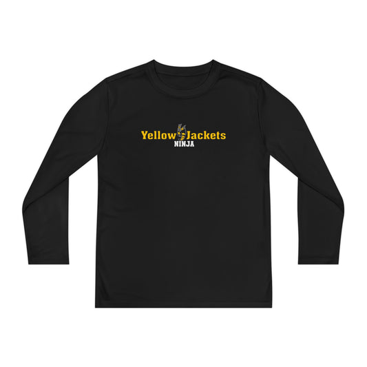 Youth Performance Long Sleeves - Yellow Jackets Ninja