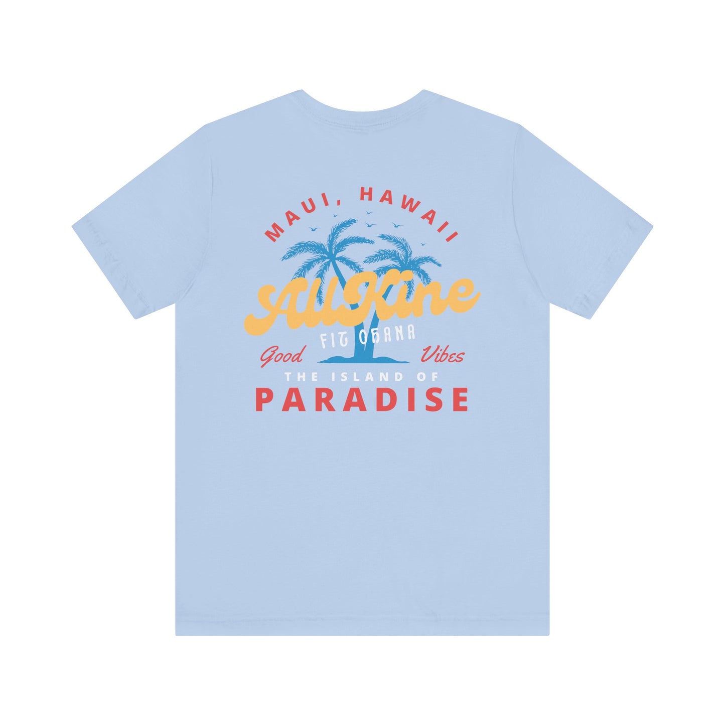 Bella+Canvas – 100% Cotton Jersey Tee - Paradise - All Kine