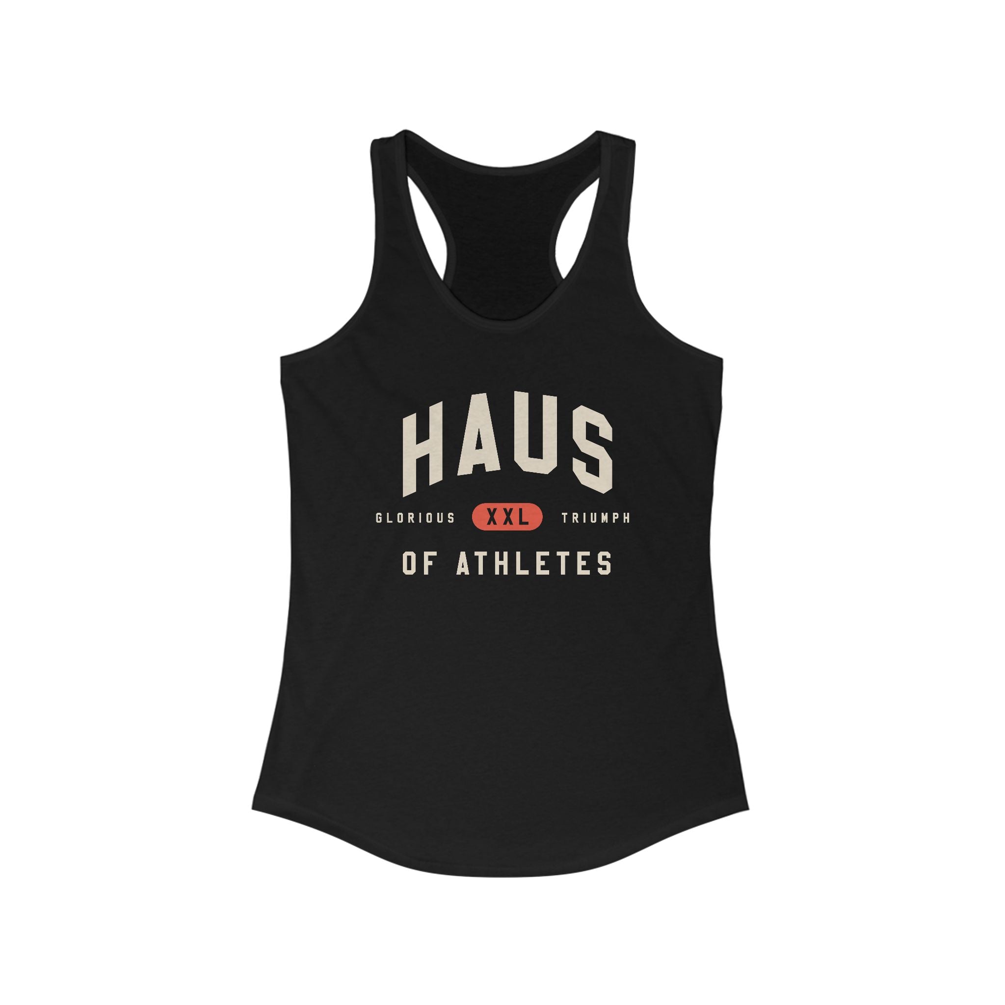 Ladies Racerback Tank - Haus of Athletes