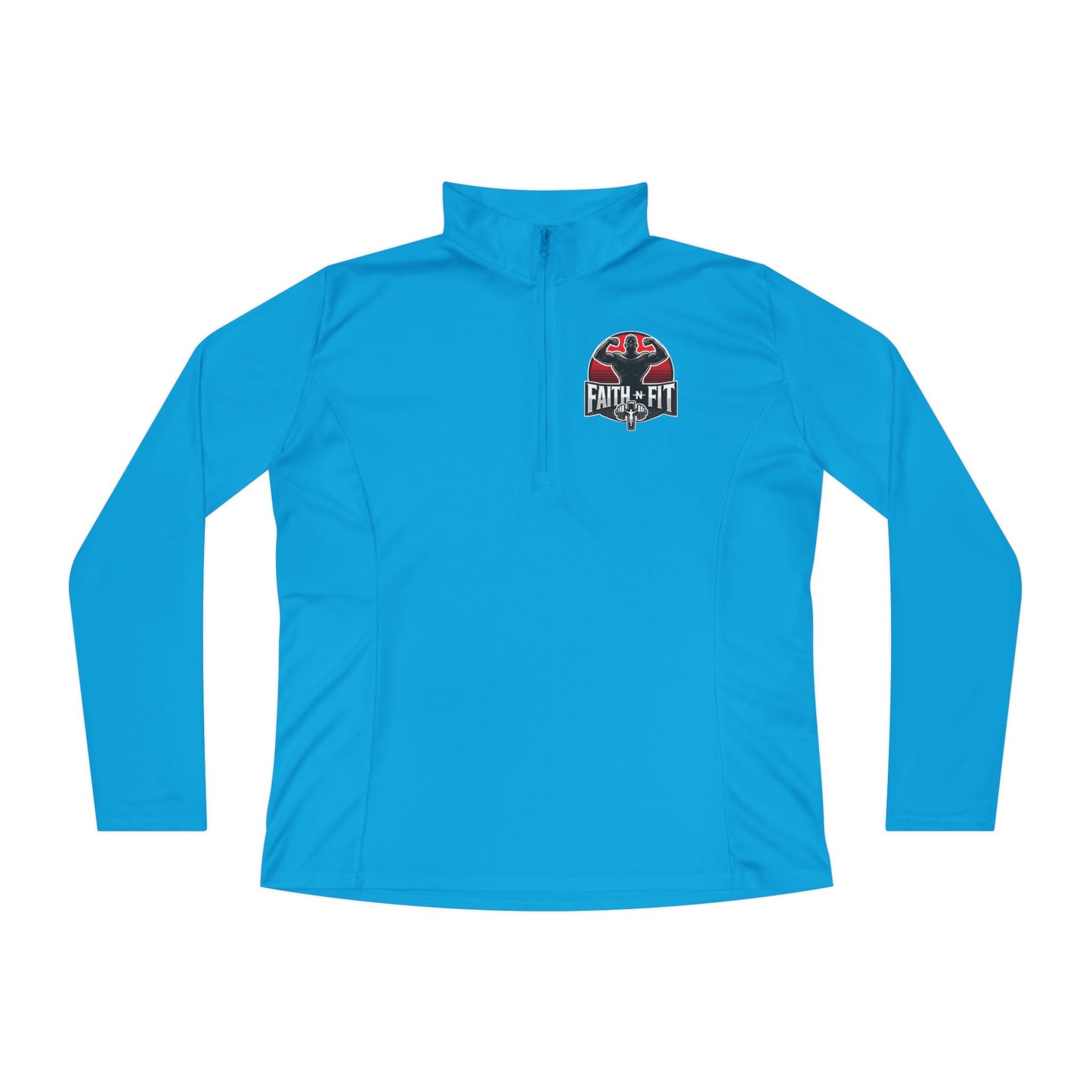 Ladies’ Quarter-Zip Pullover - 3rd-Faith N Fit