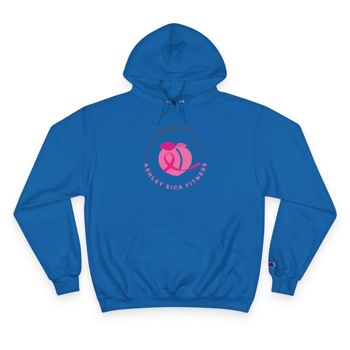 Champion – Unisex 50/50 Hooded Sweatshirt - ASF - Ashley Sica Fitness