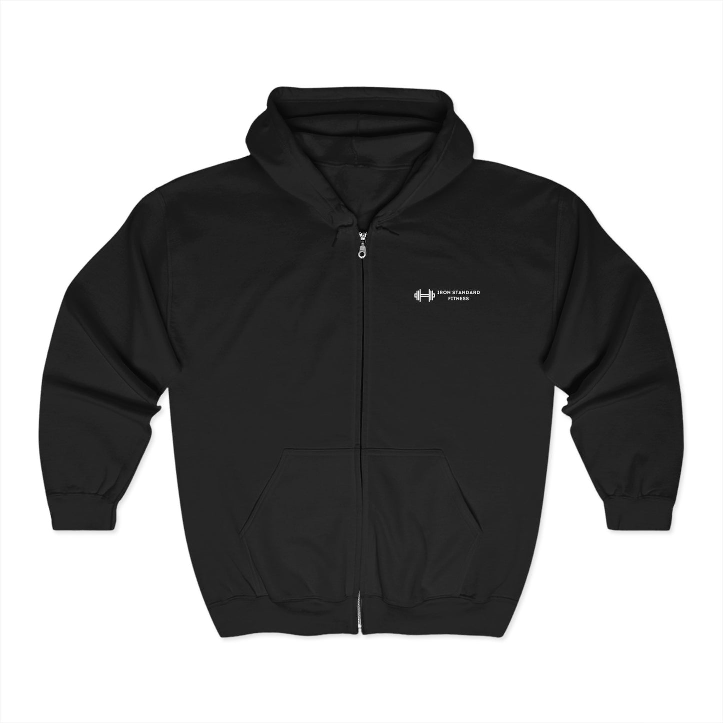 Classic Zip-Up Hoodie - Iron Standard Fitness
