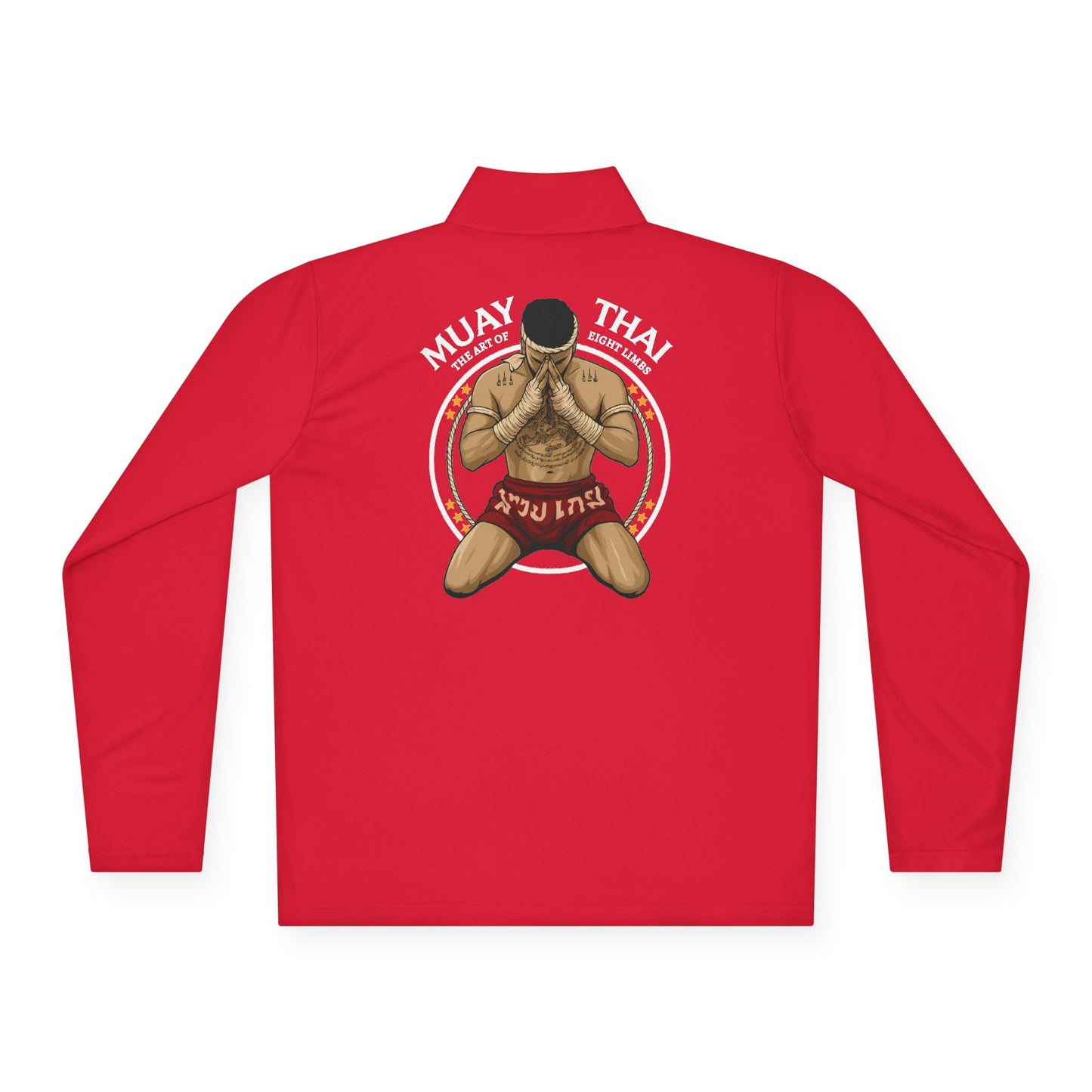 Men’s Performance Quarter-Zip Pullover - 8 limbs - DS Muay Thai Squad