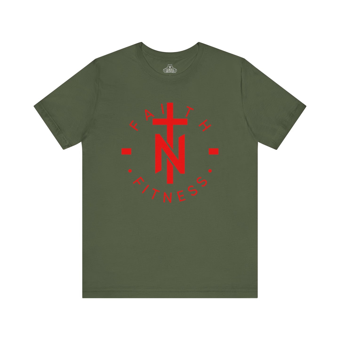 Airlume Cotton Athletic Tee - Faith N Fit