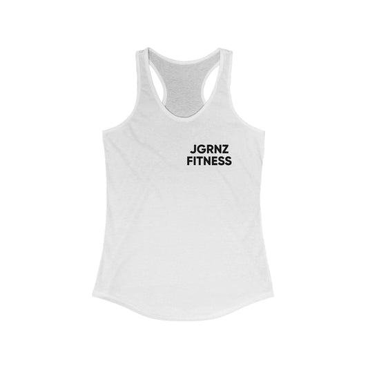 Ladies Racerback Tank - Steel Atlas - JGRNZ Fitness