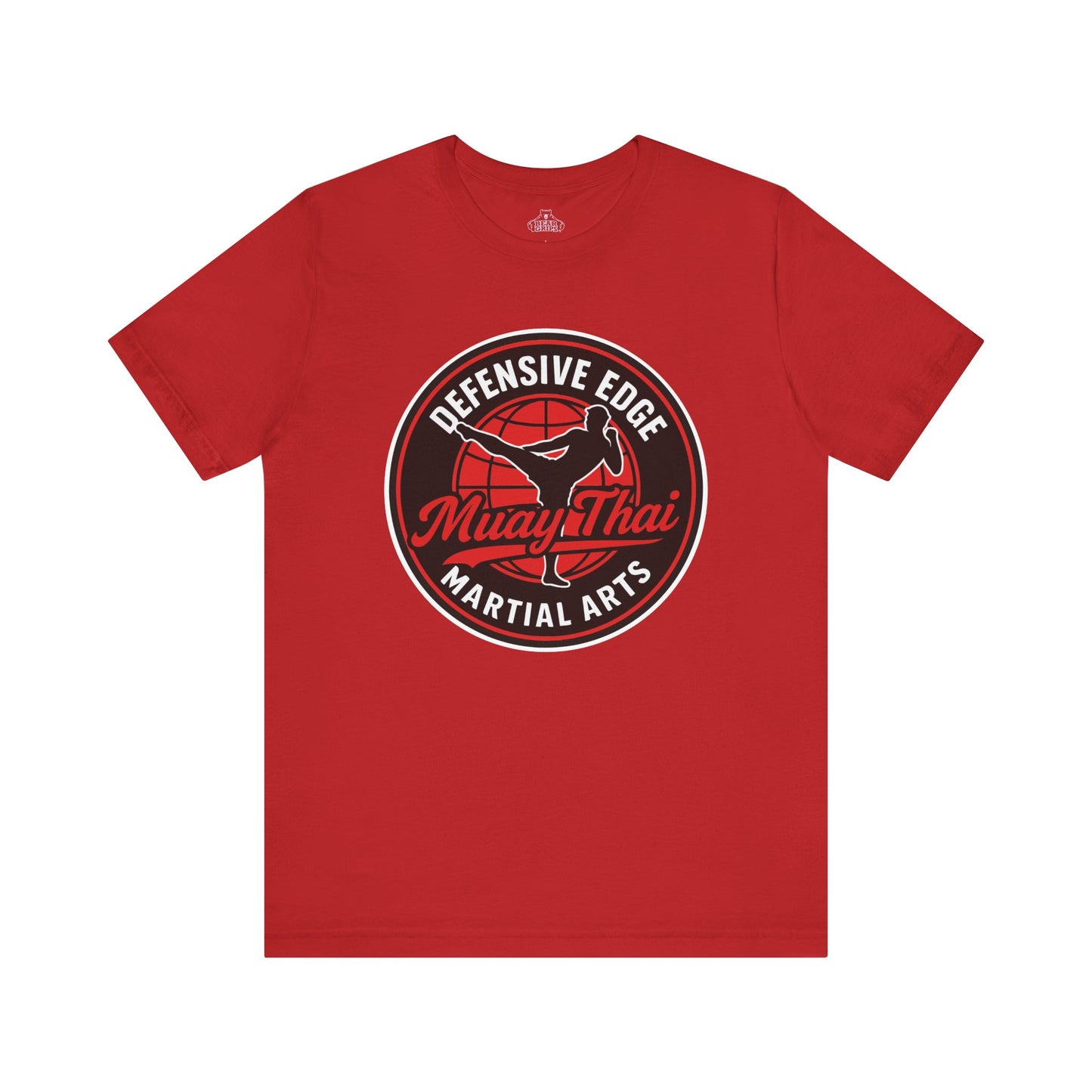Airlume Cotton Athletic Tee - Muay Thai - Defensive Edge
