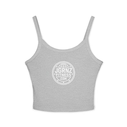 Women’s 52/48 Cotton/Poly Spaghetti Strap Tank -JGRNZ Fitness