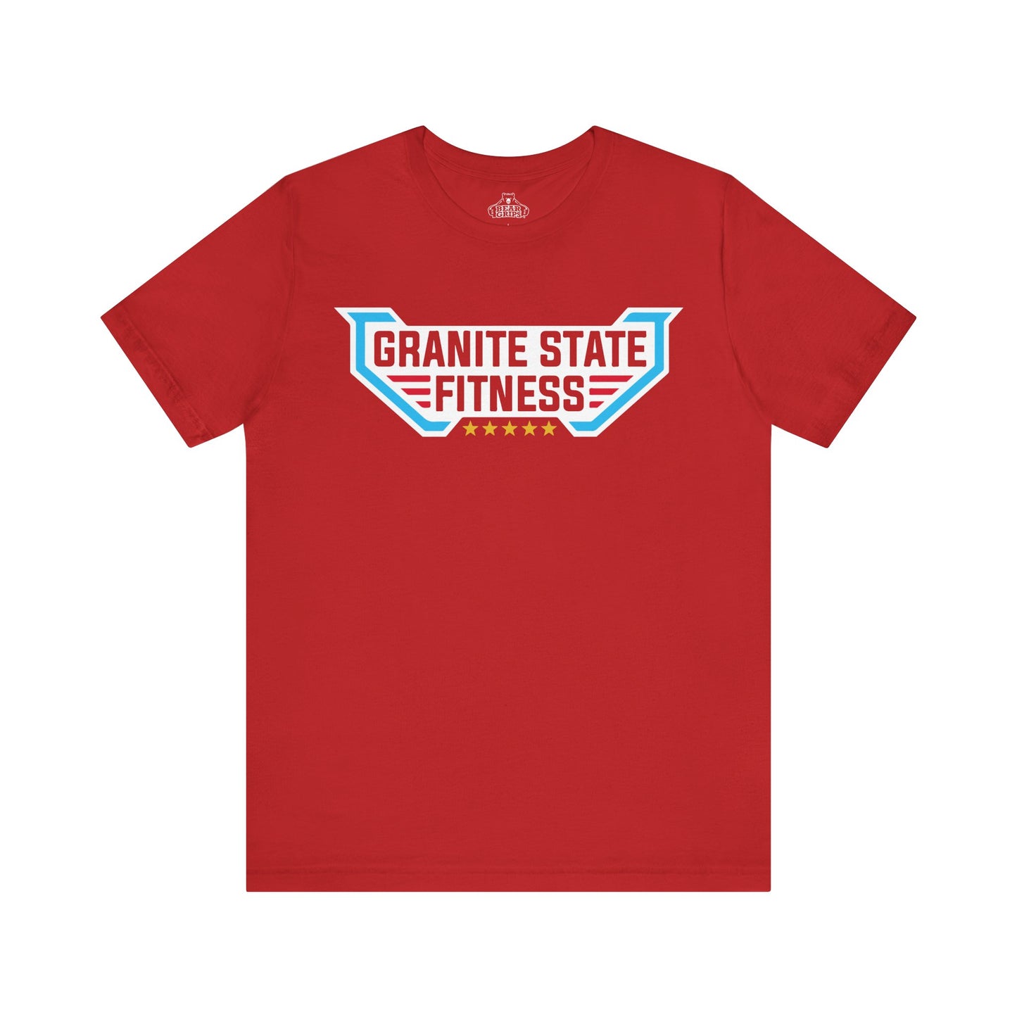 Airlume Cotton Athletic Tee -  Granite State Fitness