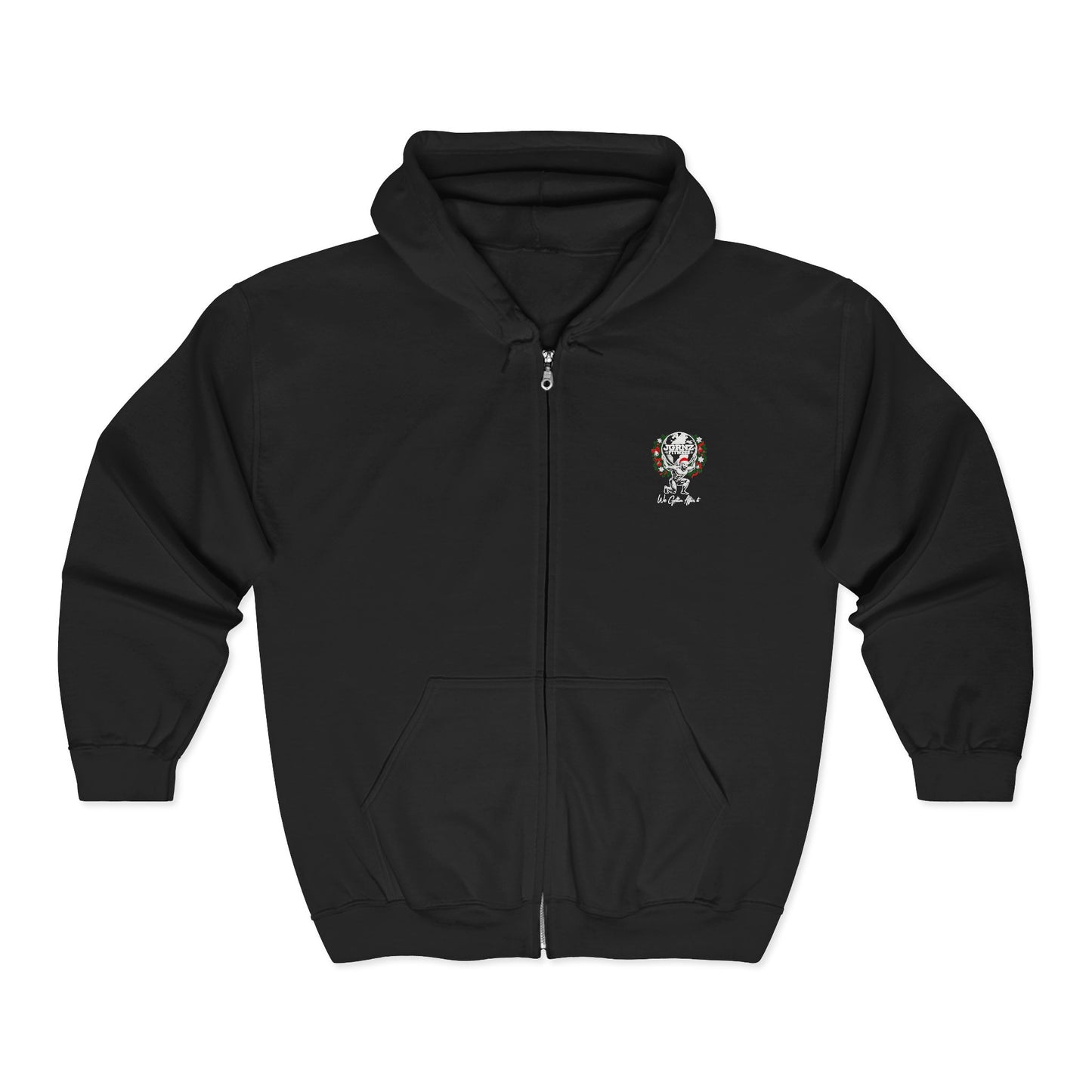 Classic Zip-Up Hoodie - Christmas- JGRNZ FITNESS