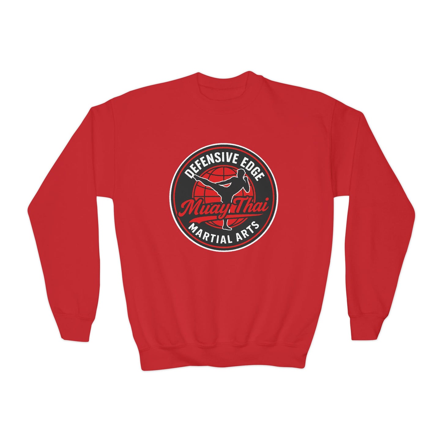 Youth Perfect Soft Crewneck Sweatshirt - Muay Thai - Defensive Edge