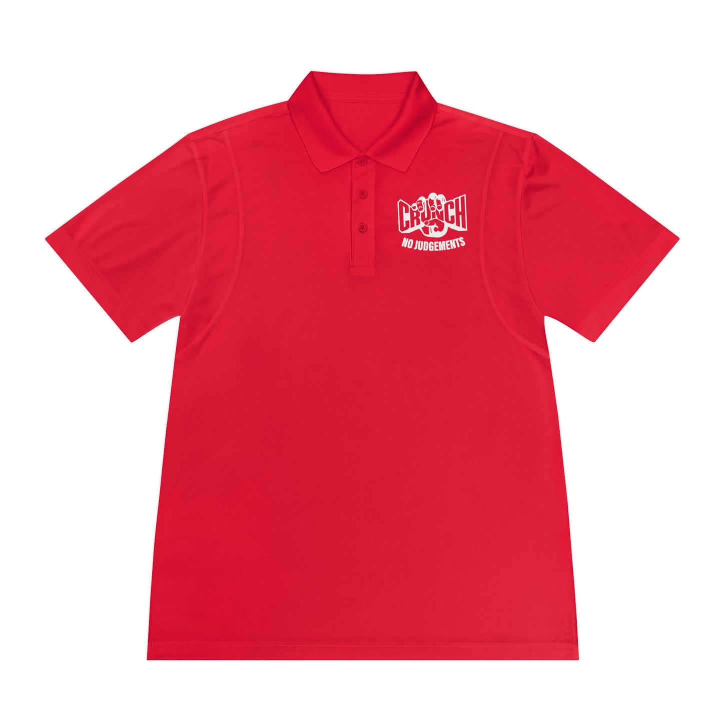 Performance Polo Shirt - Moisture Wicking - Crunch Fitness