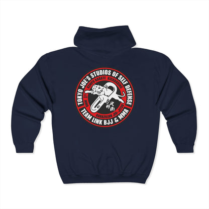 Classic Zip-Up Hoodie - F5 - Template