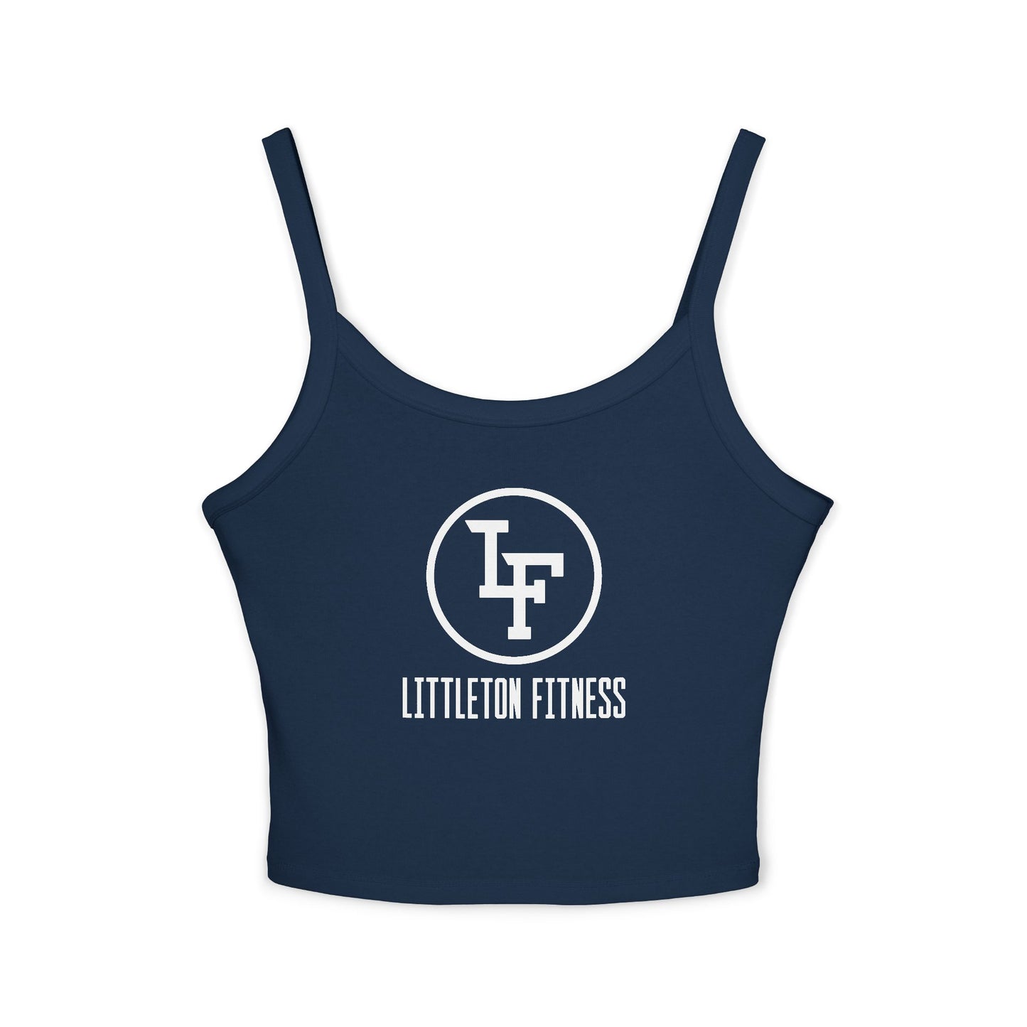 Women’s 52/48 Cotton/Poly Spaghetti Strap Tank - Littleton Fitness