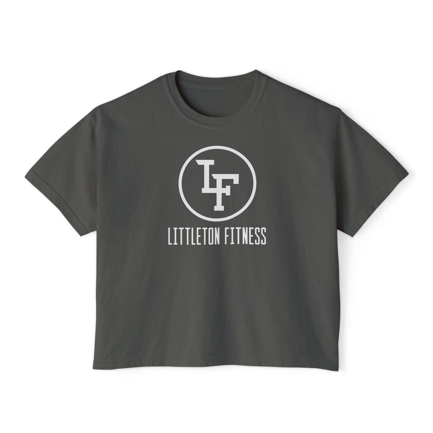 Women’s Oversized Boxy Tee - Littleton Fitness