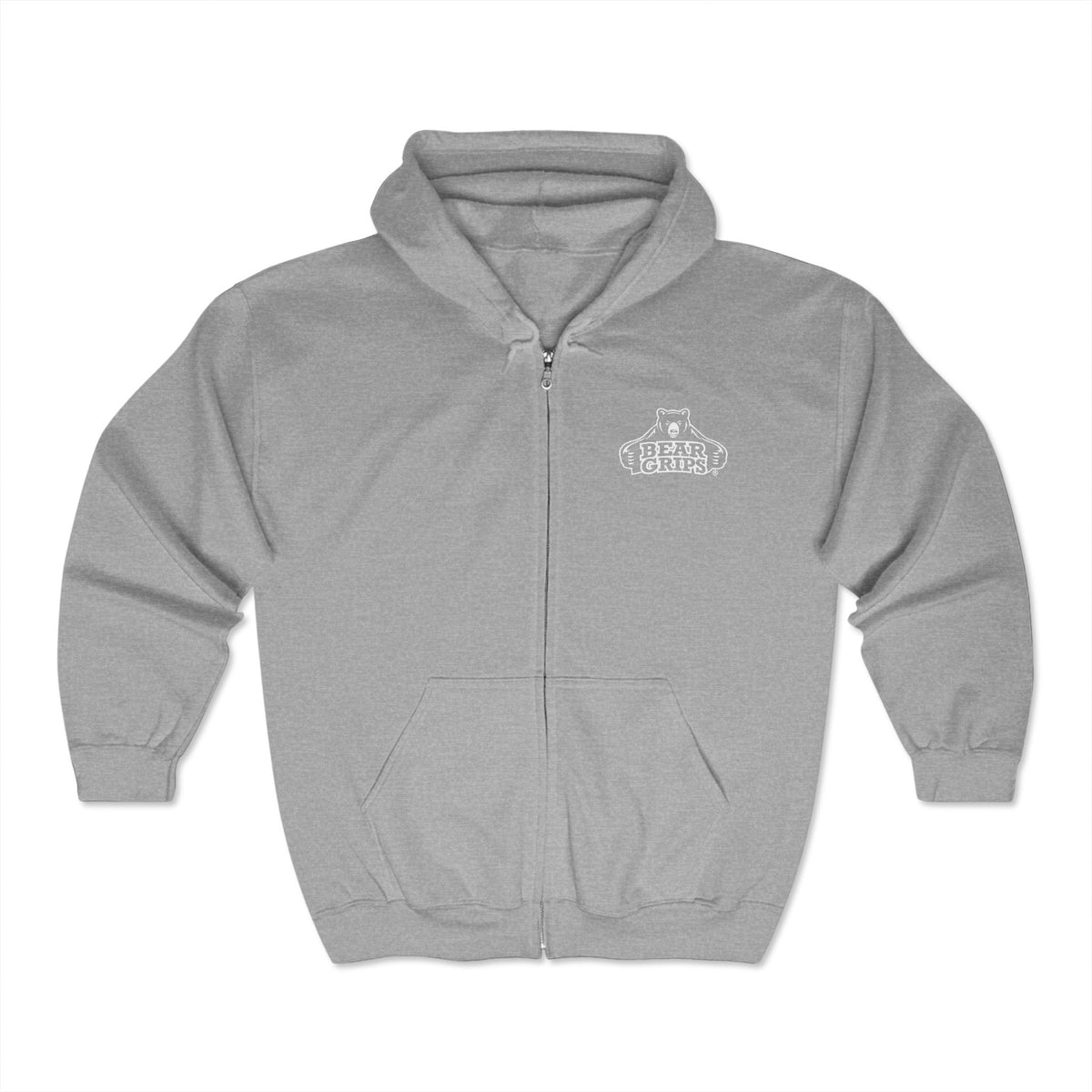 Bear Grips Classic Zip-Up Hoodie – BearGrips